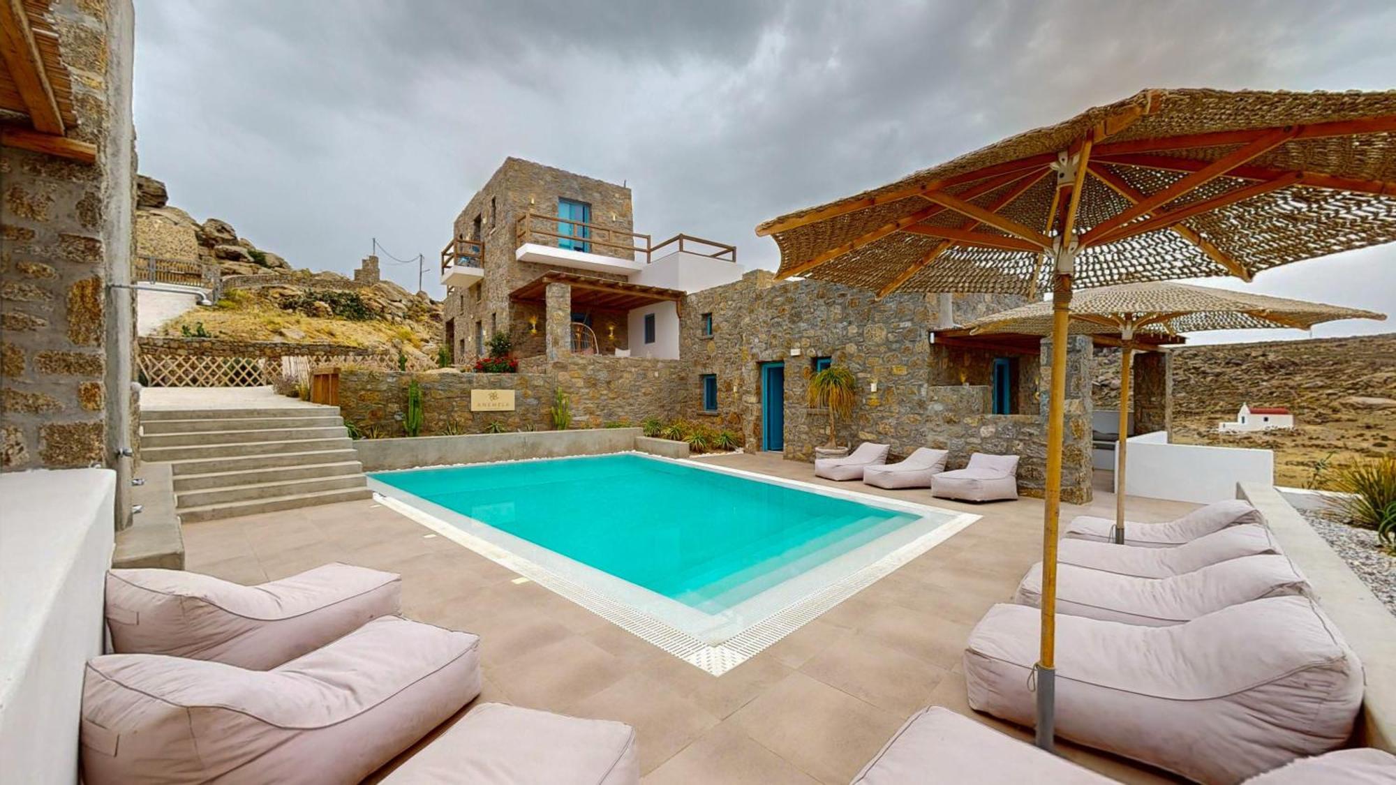 Anemela Villas & Suites Mykonos Agrari  Zewnętrze zdjęcie