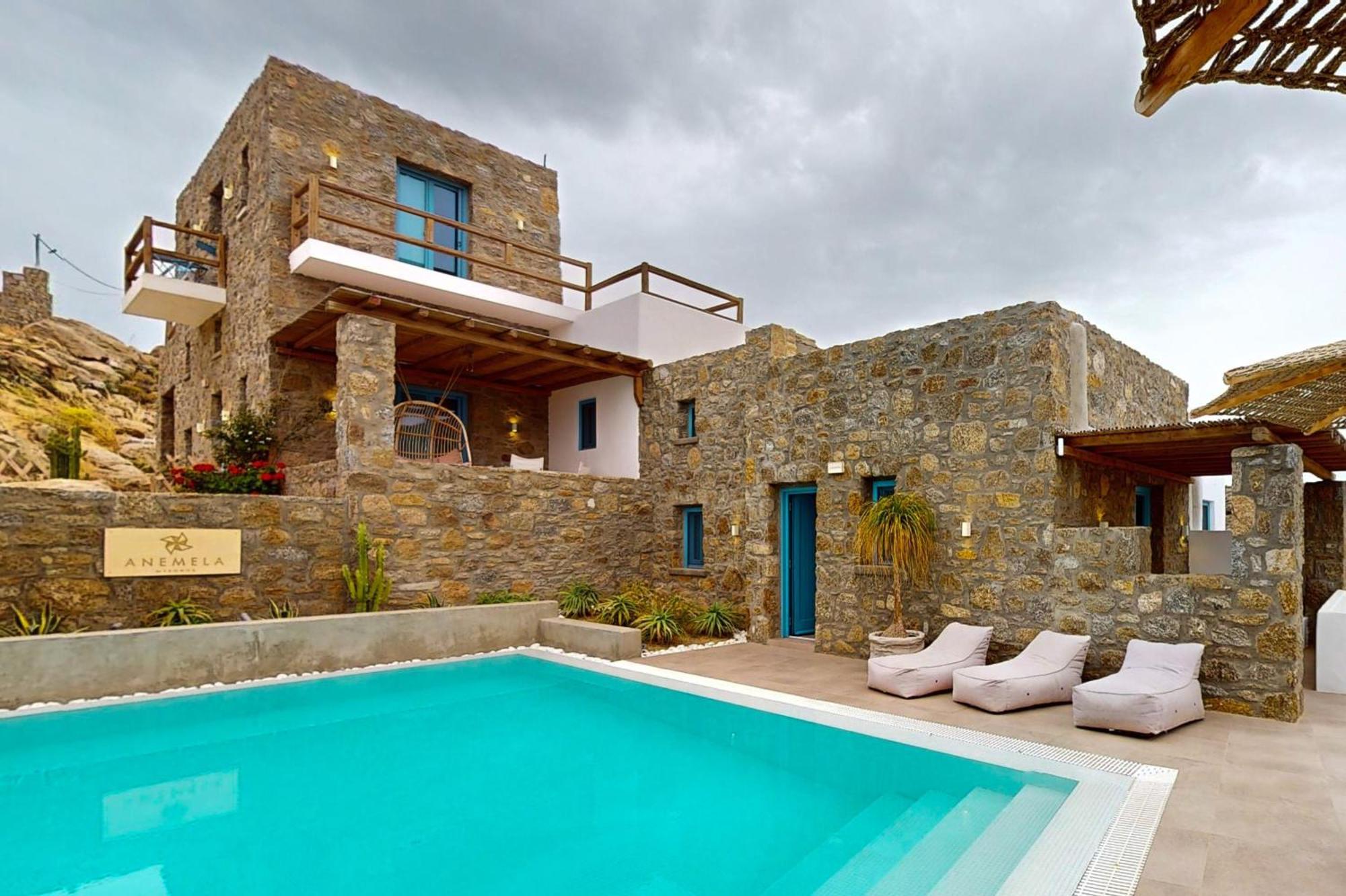 Anemela Villas & Suites Mykonos Agrari  Zewnętrze zdjęcie
